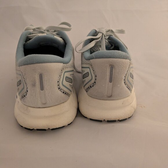 Brooks Ghost 14 Shoes Womens 9.5 Light Blue Lightweight Running Shoes - Picture 5 of 8